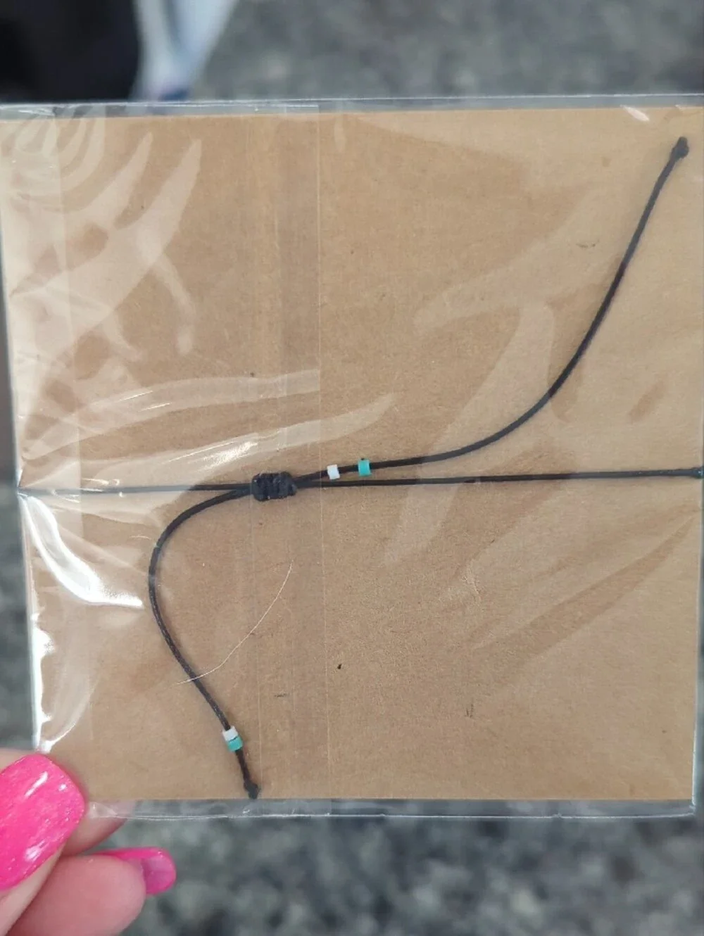 Teacher Morse Code Bracelet - Turquoise, White & Gold